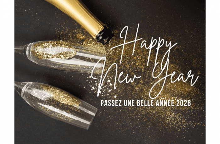 Bonne année voeux Biemar Bois