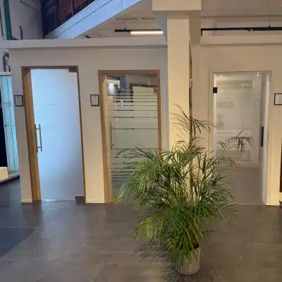 Portes intérieures en verre