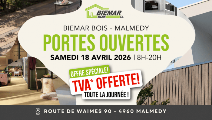 Portes Ouvertes Malmedy - 18 avril 2026