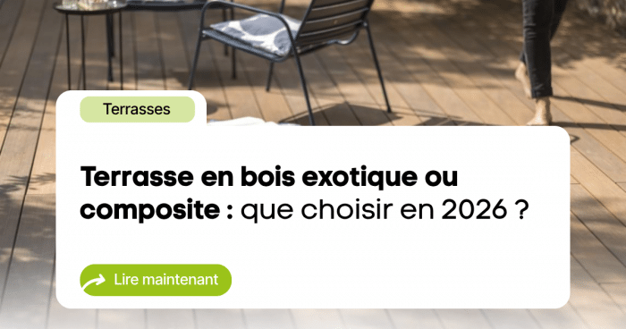 Article terrasse exotique ou composite