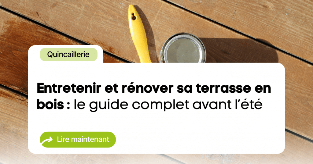 Terrasse entretien