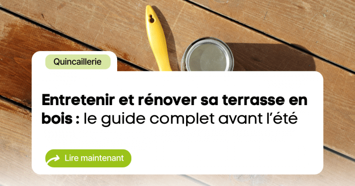 Terrasse entretien